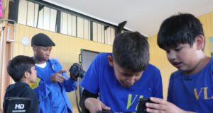 Taller audiovisual fortalece la creatividad y las habilidades comunicacionales de estudiantes de la escuela Valentín Letelier de Villarrica