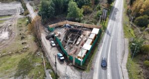 Aguas Araucanía construye planta que beneficiará a nuevas viviendas de Villarrica