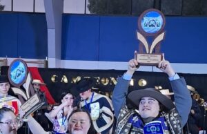 Pareja Lautarina ganó el regional de cueca para personas con discapacidad
