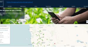 Sitio en internet permite a los agricultores de La Araucanía anticiparse a posibles riesgos climáticos