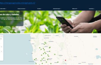 Sitio en internet permite a los agricultores de La Araucanía anticiparse a posibles riesgos climáticos