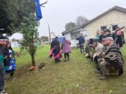 Comuy honró sus raíces con emotivo izamiento de la bandera Mapuche a dias de la celebración del “We tripantu”