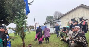 Comuy honró sus raíces con emotivo izamiento de la bandera Mapuche a dias de la celebración del “We tripantu”
