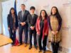 Teodoro Schmidt recibe a volunatario Japonés que apoyará el trabajo ambiental en la comuna