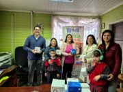 Estudiantes de Gorbea reciben donación de audífonos de cancelación de ruidos para fortalecer la educación inclusiva
