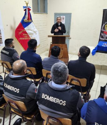 Anuncian diseño definitivo para la reposición del Cuartel de Bomberos de Quepe