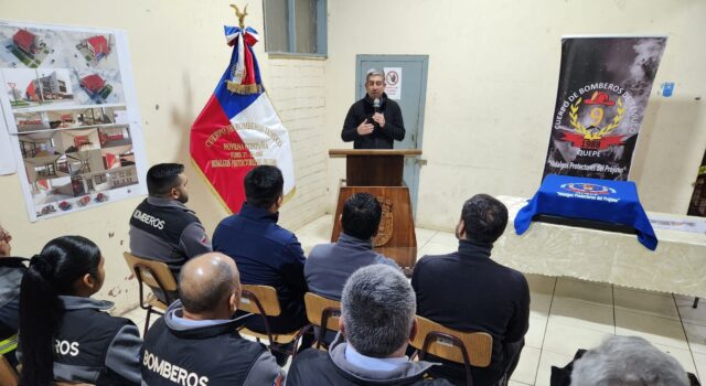 Anuncian diseño definitivo para la reposición del Cuartel de Bomberos de Quepe