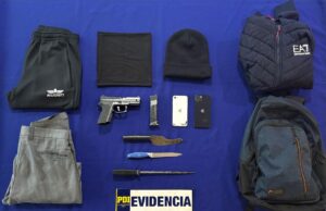 Detectives de la BIPE Angol detienen a dos adolescentes por infracción a la Ley de Armas en Victoria