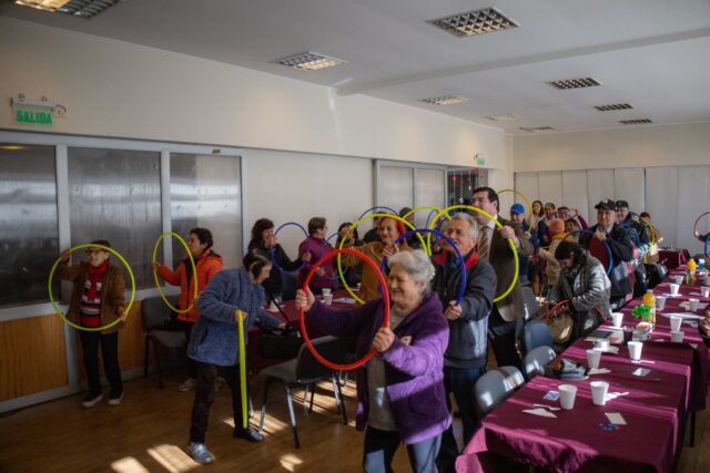 Gorbea fortalece el acompañamiento de sus personas mayores con un masivo malón de integración
