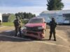 Carabineros de la 3ª comisaría COP Malleco recupera camioneta utilizada en robo a trabajadores forestales en Angol