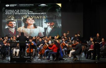 Comenzó la cuenta regresiva para «La Traviata»: producción afina sus últimos detalles para las funciones de este fin de semana en Temuco