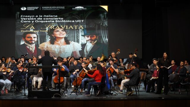 Comenzó la cuenta regresiva para «La Traviata»: producción afina sus últimos detalles para las funciones de este fin de semana en Temuco