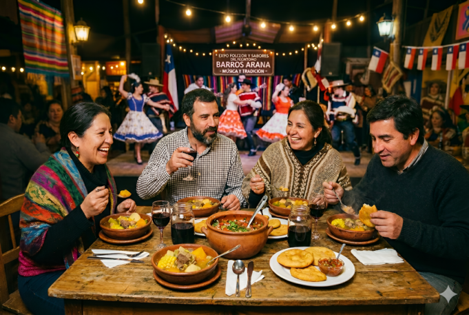 Barros Arana se prepara para una gran fiesta de sabores y tradiciones con la primera expo folclor y sabores del territorio