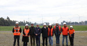 Autoridades regionales destacan el potencial energético de Malleco en visita a parque eólico