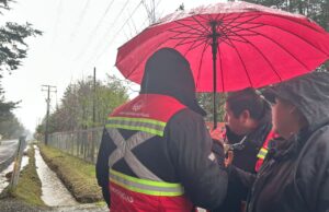 Pucón enfrenta con refuerzos segunda emergencia consecutiva, ahora por intensas lluvias