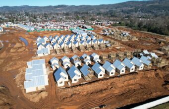 El mayor proyecto habitacional de la última década ya toma forma en Gorbea: el sueño de la casa propia ya tiene un 40% de avance