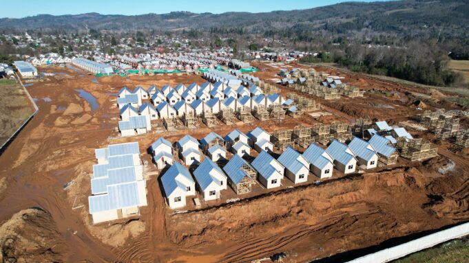 El mayor proyecto habitacional de la última década ya toma forma en Gorbea: el sueño de la casa propia ya tiene un 40% de avance
