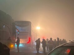 Colisión múltiple con dos buses y un camión deja varios lesionados en Pitrufquén