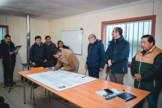 Histórico avance para Mallohue, en la comuna de Freire: inicia esperado mejoramiento del cementerio indígena