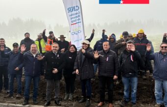 Inauguran obras de revestimiento en canal de regadío para beneficiar a familias agricultoras de La Araucanía
