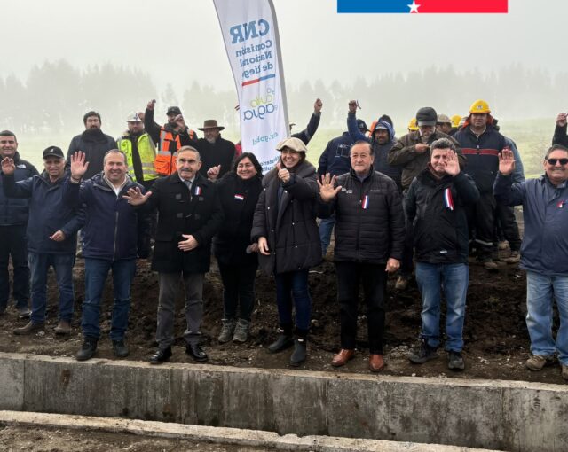 Inauguran obras de revestimiento en canal de regadío para beneficiar a familias agricultoras de La Araucanía