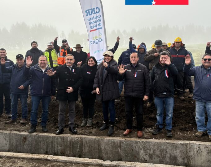 Inauguran obras de revestimiento en canal de regadío para beneficiar a familias agricultoras de La Araucanía