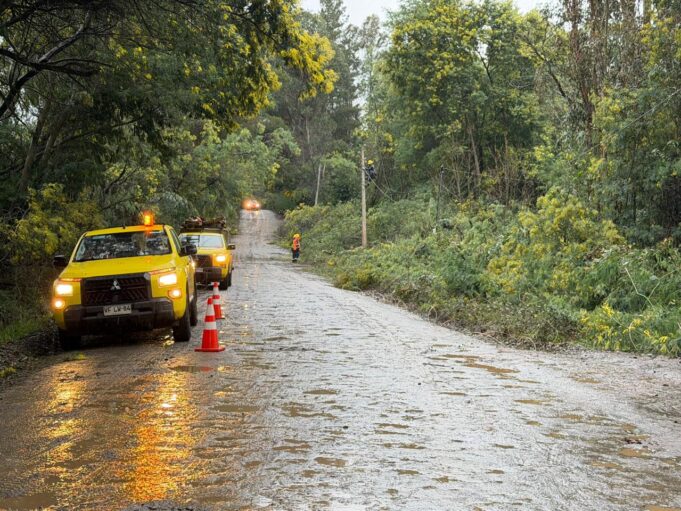 Frontel se mantiene en alerta por nuevo sistema frontal que afectará la Provincia de Cautín a partir de este jueves
