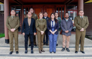 General Inspector de Carabineros visita Villarrica para coordinar acciones en materia de seguridad