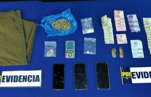 Desbaratan punto de venta de drogas que operaba desde viviendas en Victoria