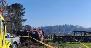 Con arresto domiciliario nocturno quedó bombero formalizado por fatal accidente en Teodoro Schmidt