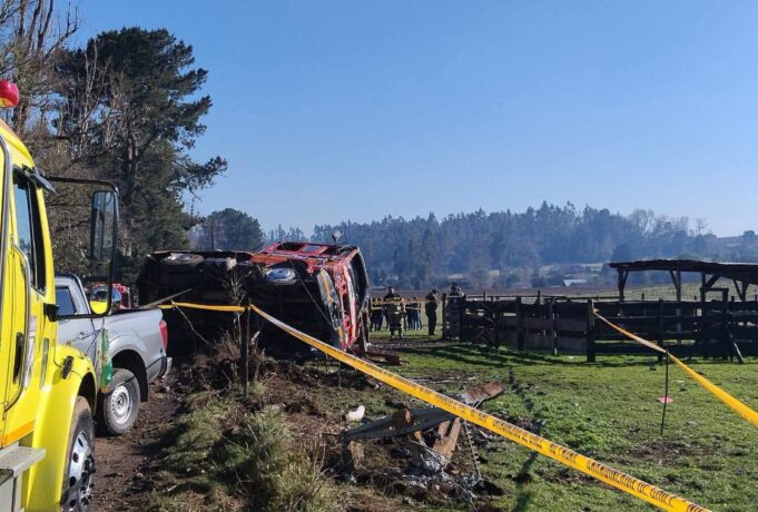 Con arresto domiciliario nocturno quedó bombero formalizado por fatal accidente en Teodoro Schmidt