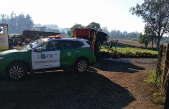 Volcamiento de carro bomba en Barros Arana: prueba preliminar apuntaría a consumo de alcohol del conductor