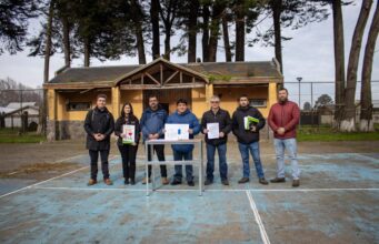 Después de 7 años de espera, comenzaron las obras de las canchas de tenis en la comuna de Victoria