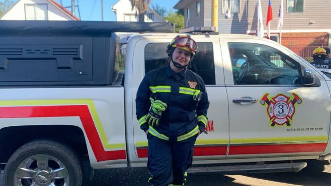 Andrea Ceballos se convierte en la mártir número 392 de bomberos de Chile tras fatal accidente en acto de servicio en La Araucanía
