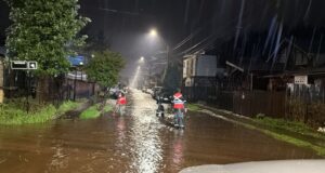 Entre inundaciones y caminos afectados: así enfrentó Villarrica una intensa noche de lluvias