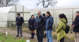 Autoridades regionales destacan modelo educativo del Liceo Agrícola El Vergel de Angol