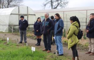 Autoridades regionales destacan modelo educativo del Liceo Agrícola El Vergel de Angol