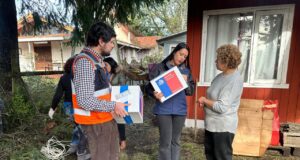 Gobierno entrega ayuda a familias afectadas por sistema frontal en La Araucanía