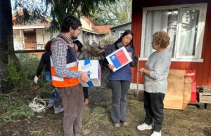 Gobierno entrega ayuda a familias afectadas por sistema frontal en La Araucanía