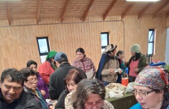 Comunidad Juan Amador Ayelef de Huente Grande de Freire realizó exitoso txafkintu y mizawun para fortalecer la vida comunitaria