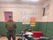Detienen a conductor de motocicleta con encargo por robo en Gorbea