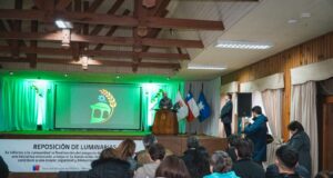 Freire fortalece la seguridad en Villa del Bosque con proyecto de reposición de luminarias