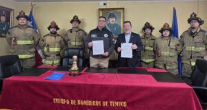 Aguas Araucanía exime del pago de agua a 65 cuarteles de Bomberos de La Araucanía