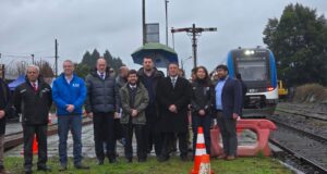 Avanza construcción de nuevas vías del proyecto de extensión Tren Temuco-Gorbea