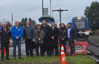Avanza construcción de nuevas vías del proyecto de extensión Tren Temuco-Gorbea