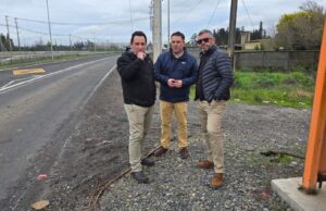 SEREMI de Transportes y alcalde de Renaico abordan emergencias por mal tiempo, avances en proyectos viales y transporte público
