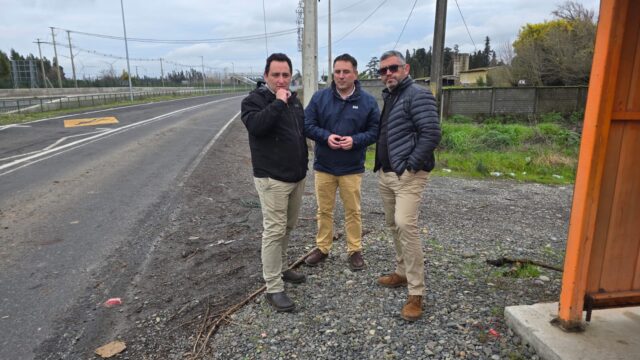 SEREMI de Transportes y alcalde de Renaico abordan emergencias por mal tiempo, avances en proyectos viales y transporte público