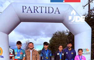 Cuatro ciclistas escolares llevarán el nombre de La Araucanía a la Final Nacional de los JDE 2026