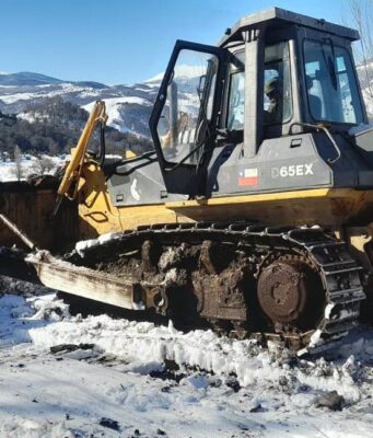 Nieve mantiene a más de dos mil personas con dificultades de conectividad en sectores rurales de Lonquimay