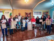 14 participantes culminan curso de telar mapuche y fortalecen la preservación de saberes ancestrales en Freire